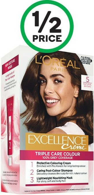 Woolworths L’Oreal Excellence Hair Colour offer