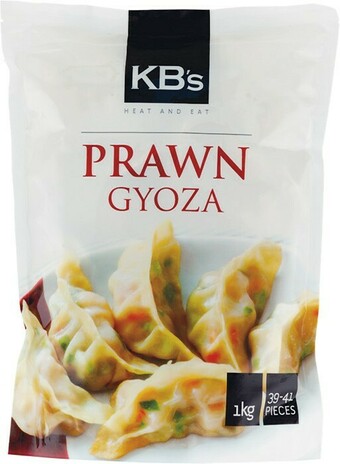 Woolworths KB’s Prawn Gyoza or Hargow 1 kg offer