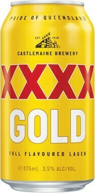 Woolworths XXXX Gold Cans 30x375ml offer