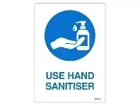 Officeworks DURUS Hand Sanitiser Window Decals 2 Pack offer