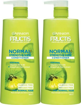 Coles Garnier Fructis Shampoo or Conditioner 850mL offer