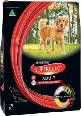 Coles Supercoat Dry Dog Food 7.5kg offer