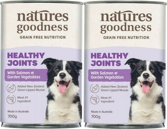 Coles Natures Goodness Grainfree Dog Food 700g offer