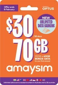 Coles amaysim $30 Starter Pack offer