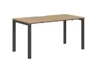 Officeworks Stilford S2 Pro Version 3 Desk 1500 x 750mm Oak/Black offer