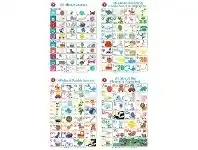 Officeworks Gillian Miles Learning Can Be Fun All About Literacy Poster Box 4 Pack offer