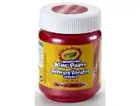 Officeworks Crayola Washable Classic Kids&#039; Paint 59mL Red Hot Iron offer