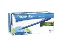 Officeworks PaperMate FlexGrip Ultra Medium Ballpoint Pens Blue 12 Pack offer