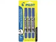 Officeworks Pilot BegreeN V Board Master S Whiteboard Markers Blue 3 Pack offer