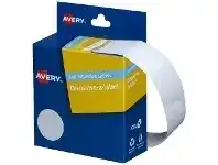 Officeworks Avery Self-adhesive Dispenser Labels White 24mm 550 Pack offer