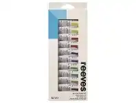 Officeworks Reeves Watercolour Paint Set 12mL 12 Pack offer