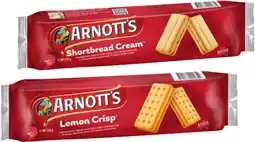 IGA Arnott’s Cream Biscuits 200‑250g Selected Varieties offer