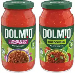 IGA Dolmio Pasta Sauce 490‑500g Selected Varieties offer