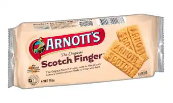 IGA Arnott’s Scotch Finger Biscuits offer