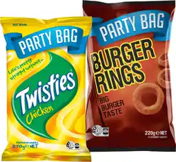 IGA Tasty Mix Party Bags 125‑270g Selected Varieties offer