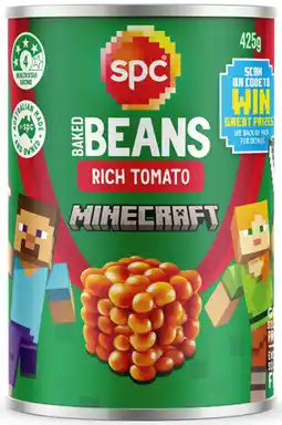 IGA SPC Baked Beans or Spaghetti 420‑425g Selected Varieties offer