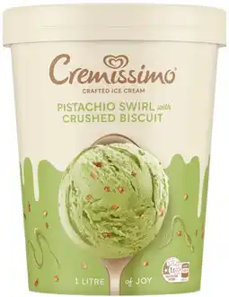 IGA Streets Cremissimo Ice Cream Selected Varieties offer
