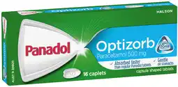 IGA Panadol Optizorb Paracetamol 500mg Caplets offer