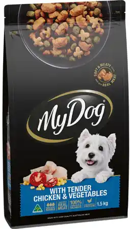 IGA My Dog Dry Dog Food Selected Varieties offer
