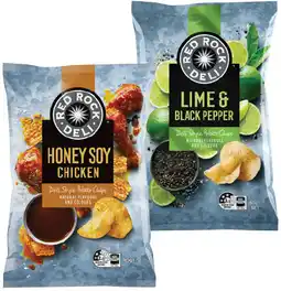 IGA Red Rock Deli Chips 150‑165g Selected Varieties offer