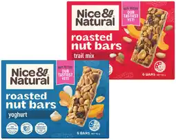 IGA Nice & Natural Nut Bars Selected Varieties offer