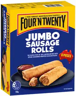 IGA Four’N Twenty Jumbo Sausage Rolls offer