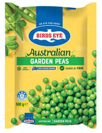 IGA Birds Eye Snap Frozen Garden Peas offer