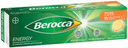 IGA Berocca Energy Effervescent Tablets* Selected Varieties offer