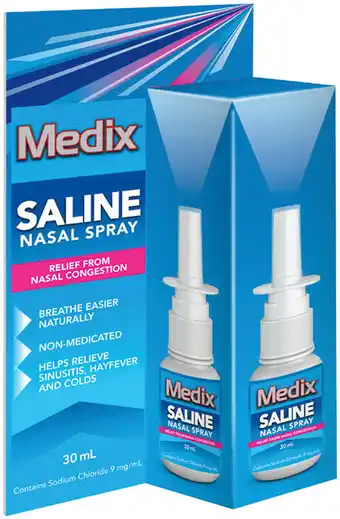 IGA Medix Saline Nasal Spray offer