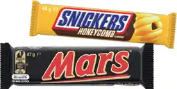 IGA Mars or Snickers Medium Bars 30-50g Selected Varieties offer