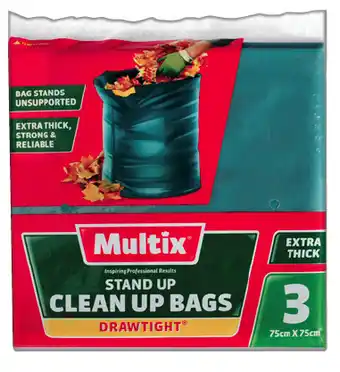 IGA Multix Drawtight Stand‑Up Clean Up Bags offer