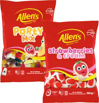 IGA Allen’s Medium Bag 130‑200g Selected Varieties offer