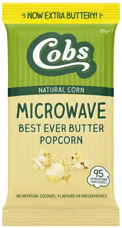 IGA Cobs Microwave Popcorn Selected Varieties offer