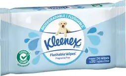IGA Kleenex Biodegradable Flushable Wipes offer