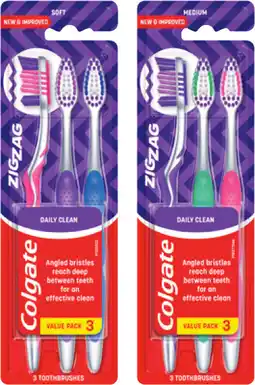IGA Colgate Zig Zag Toothbrush Selected Varieties offer