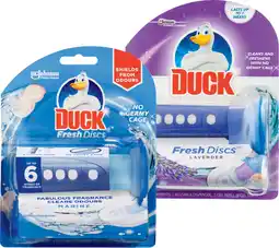 IGA Duck Fresh Discs Toilet Cleaner Selected Varieties offer
