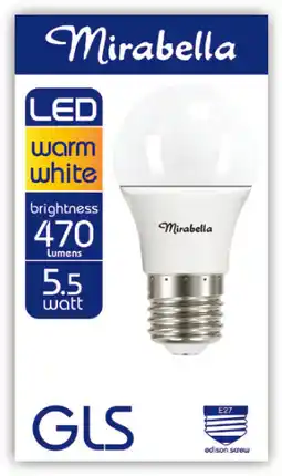 IGA Mirabella LED Globe 5.5W Selected Varieties offer