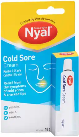 IGA Nyal Cold Sore Cream offer