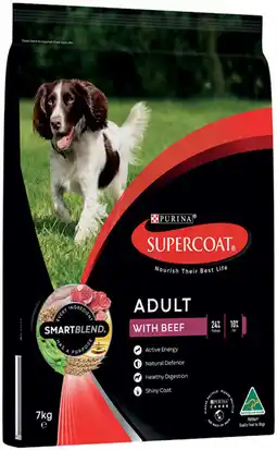 IGA Supercoat Smart Blend Dry Dog Food Selected Varieties offer