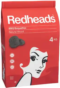 IGA Redheads BBQ Briquettes offer