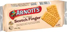 IGA Arnott’s Scotch Finger or Yo‑Yo Biscuits 250g offer