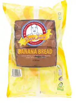 IGA Papa Joe’s Bread Selected Varieties offer
