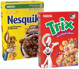 IGA Nestlé Cereal Nesquik or Trix 310g offer