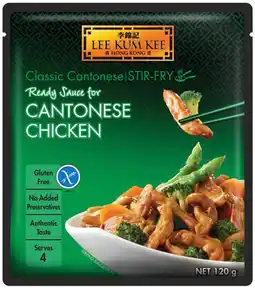 IGA Lee Kum Kee Ready Sauce 100‑145g Selected Varieties offer