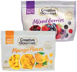 IGA Creative Gourmet Mixed Berries or Mango Pieces 900g offer