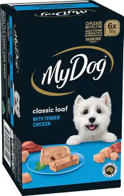 IGA My Dog Wet Dog Food Selected Varieties offer