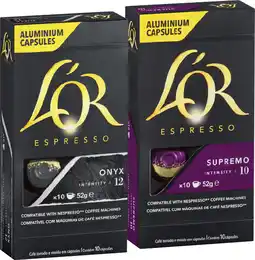 IGA L’OR Espresso Coffee Capsules Selected Varieties offer