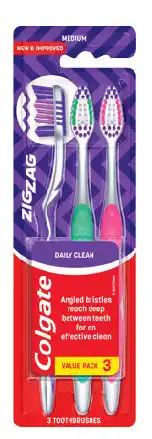 IGA Colgate Zig Zag Toothbrush Selected Varieties offer