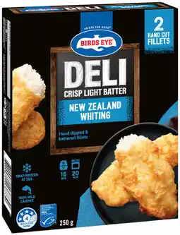 IGA Birds Eye Deli Fish Fillets Selected Varieties offer