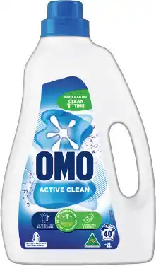 IGA OMO Laundry Liquid 2 Litre or Powder 2kg Selected Varieties offer